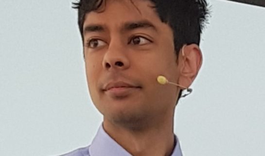 A photograph of Dr Sunny Raju