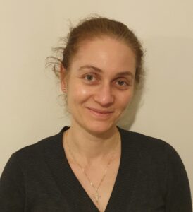 Katja, Guts UK's oesophageal cancer researcher is smiling.