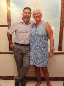 Ian and his wife, Lisa