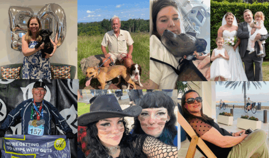 A collage of photos from the stories shared for Kranky Panky 2024