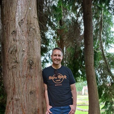 Keith enjoying the outdoors in 2021.