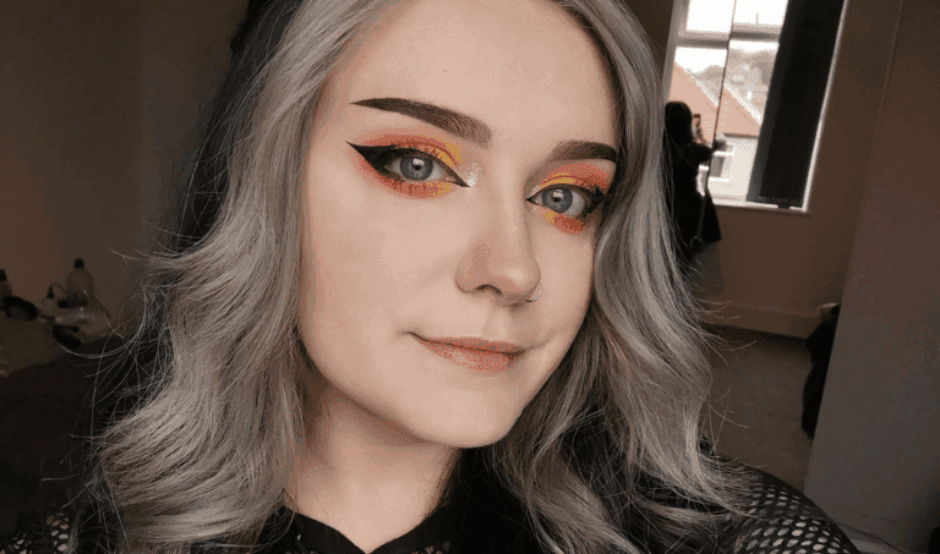 Angel pictured at home.