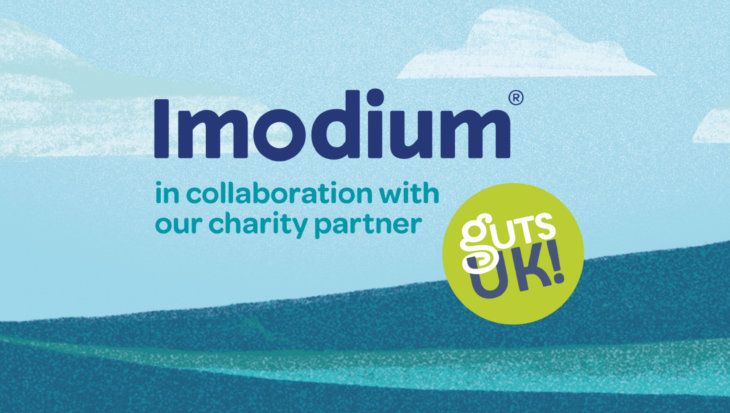 Guts UK and Imodium announce their partnership working.